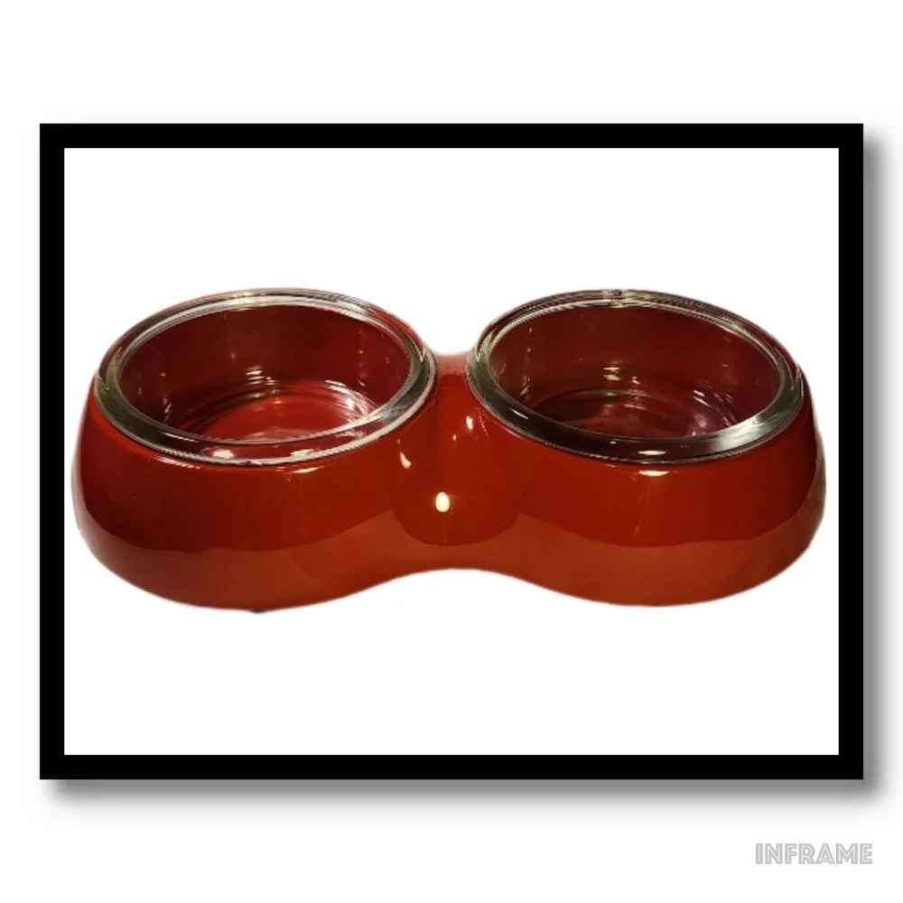 13-Pc Pet Bowl Set with 2 Sizes~Extra Bowls & Lid